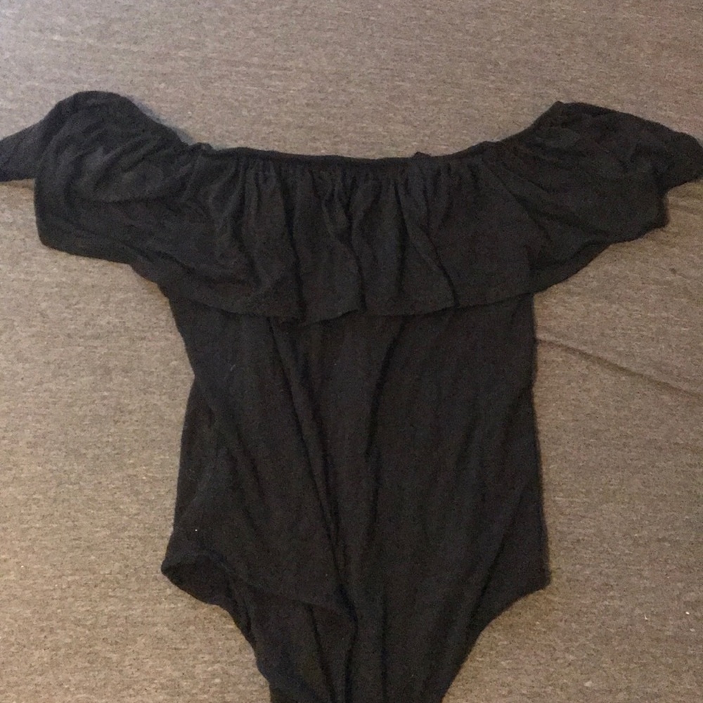 Off the shoulder body suit